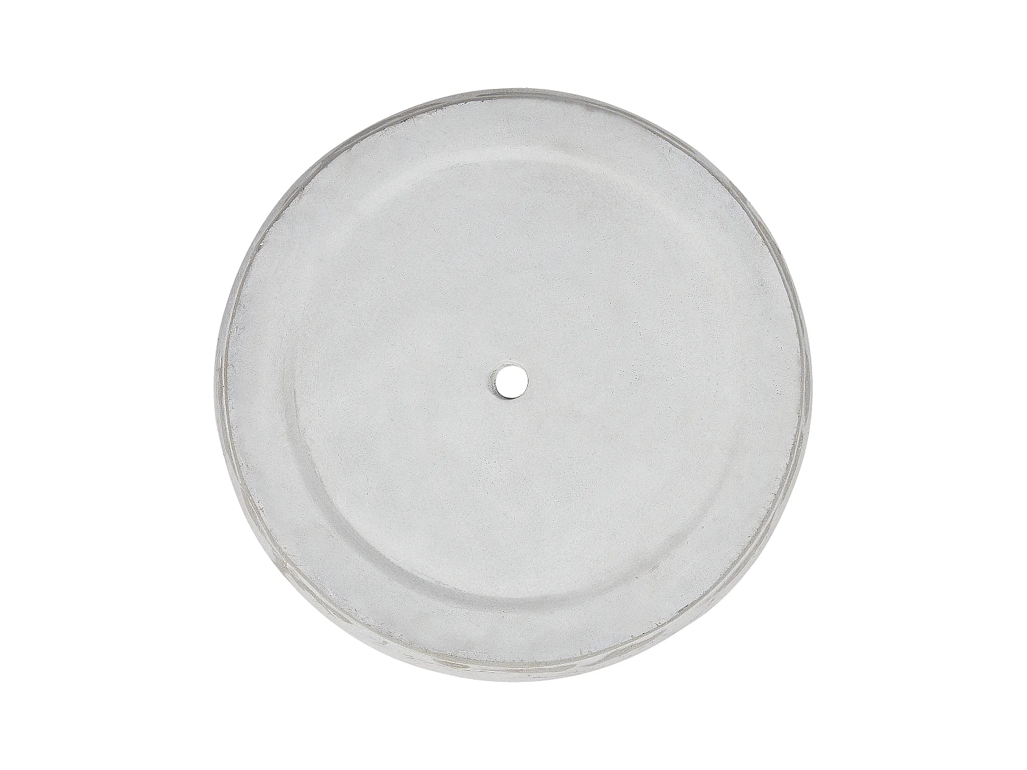 Outdoor Blumentopf Beton-Optik grau rund 51 x 51 x 50 cm Modern Messene