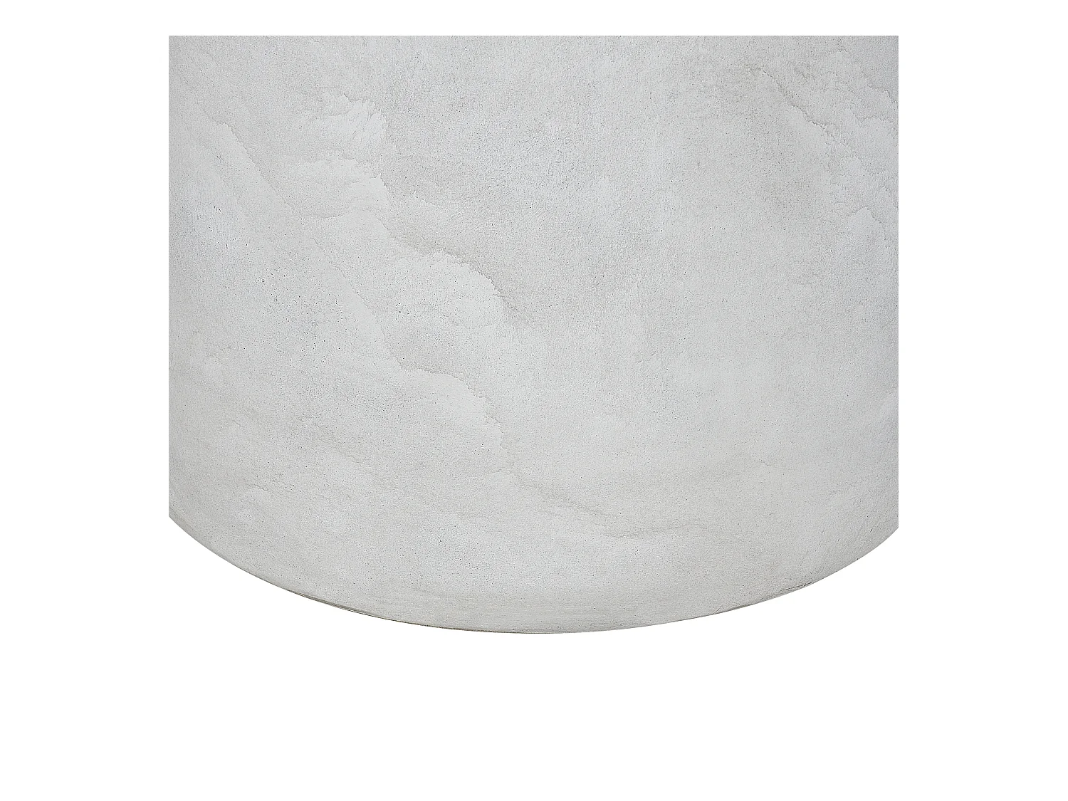 Outdoor Blumentopf Beton-Optik grau rund 51 x 51 x 50 cm Modern Messene