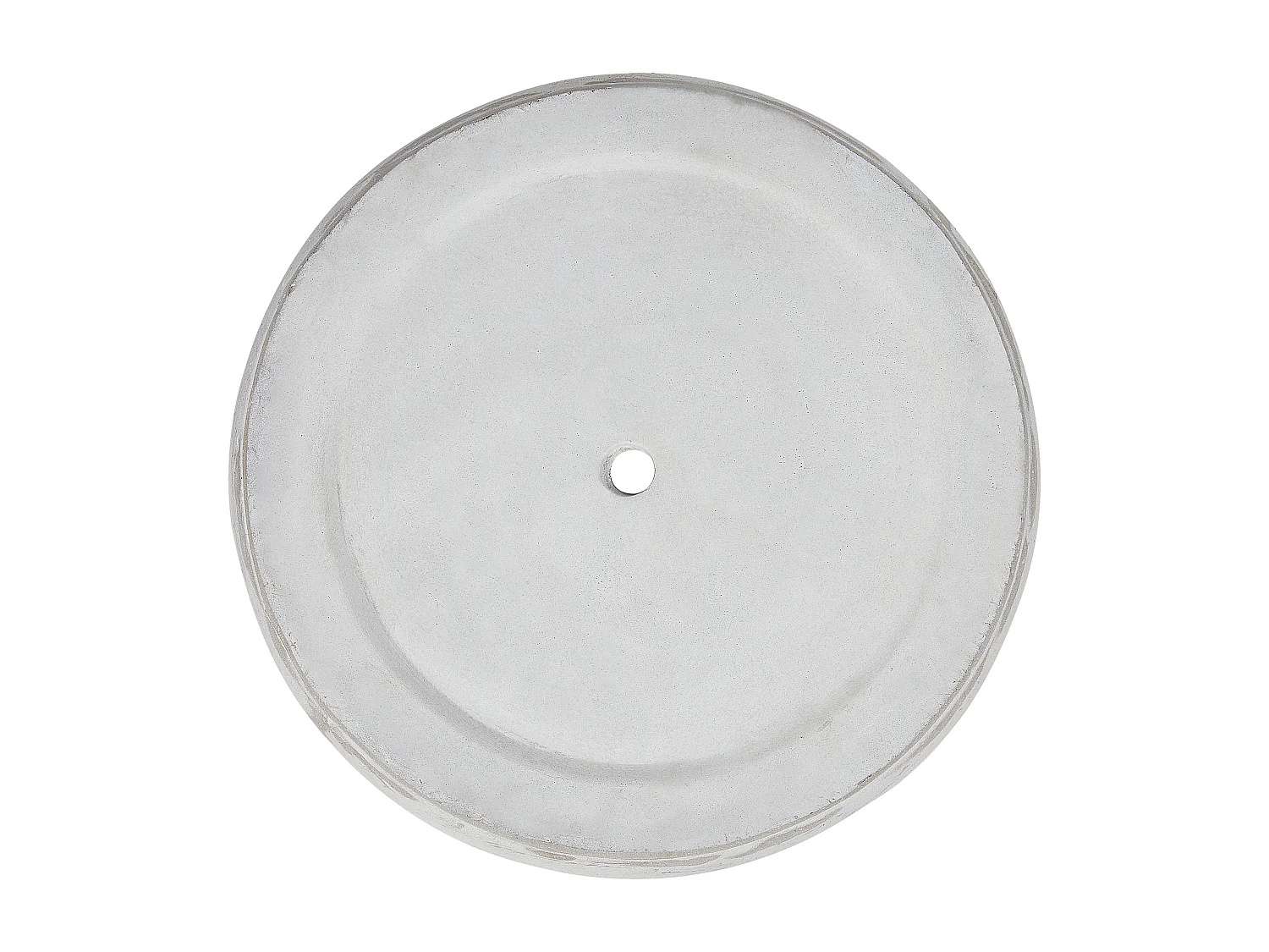 Outdoor Blumentopf Beton-Optik grau rund 51 x 51 x 50 cm Modern Messene