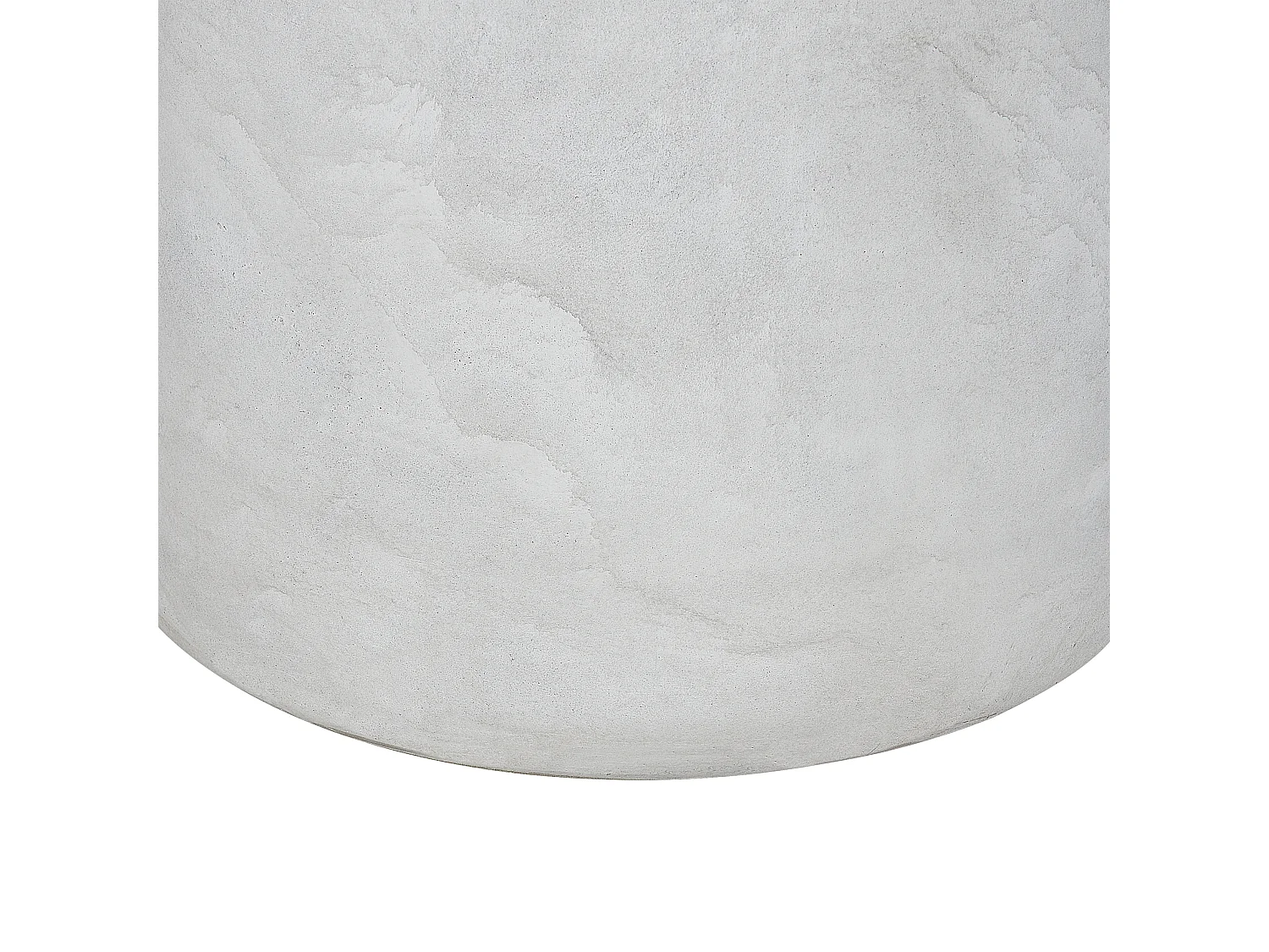 Outdoor Blumentopf Beton-Optik grau rund 51 x 51 x 50 cm Modern Messene