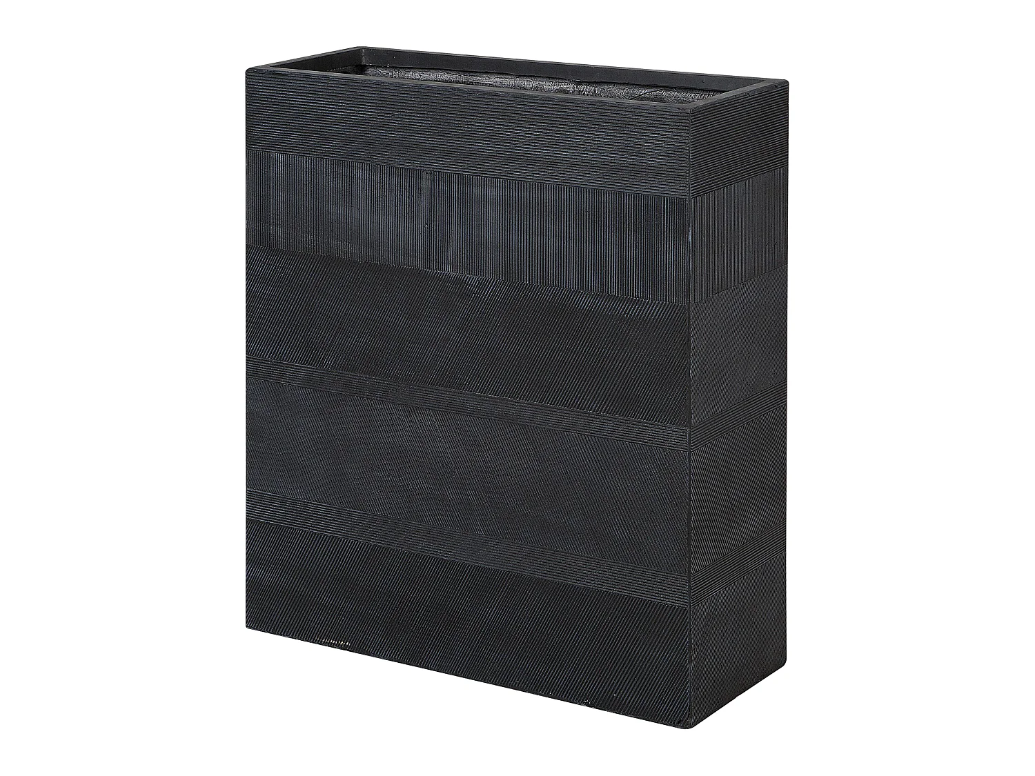 Vaso THIMENA Acrílico 80 cm Preto