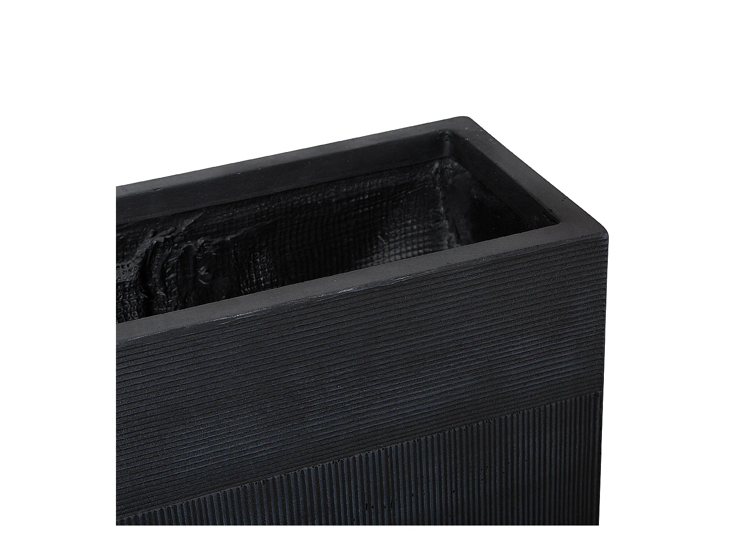 Vaso THIMENA Acrílico 80 cm Preto