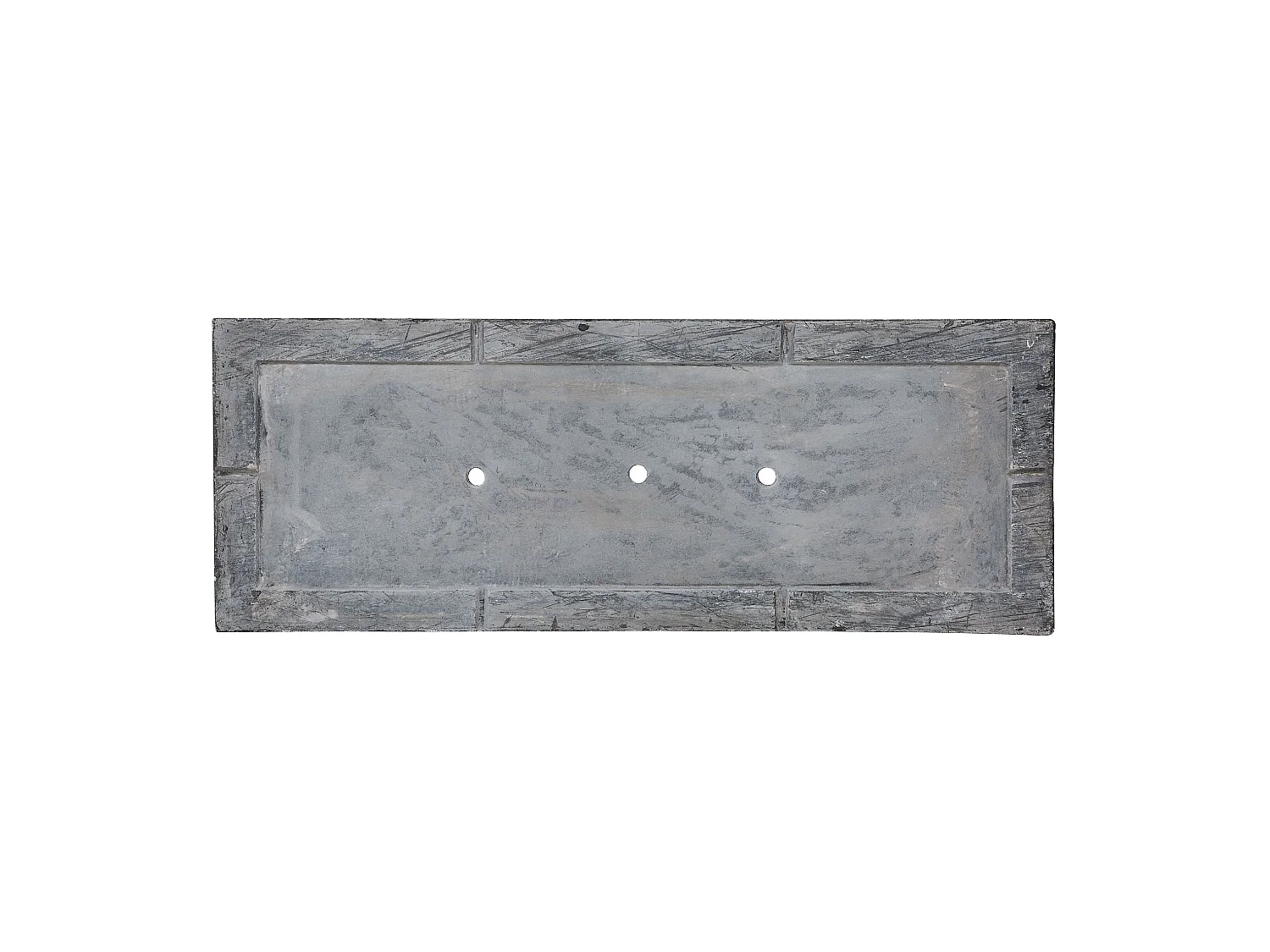 Vaso THIMENA Acrílico 80 cm Preto