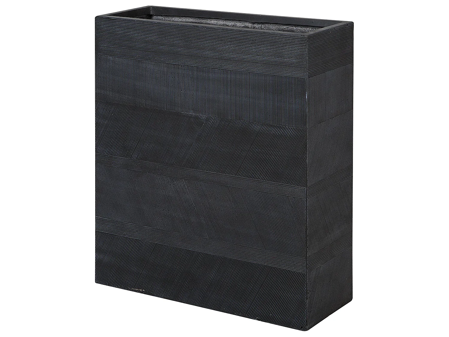 Cache-pot THIMENA 80 cm Noir