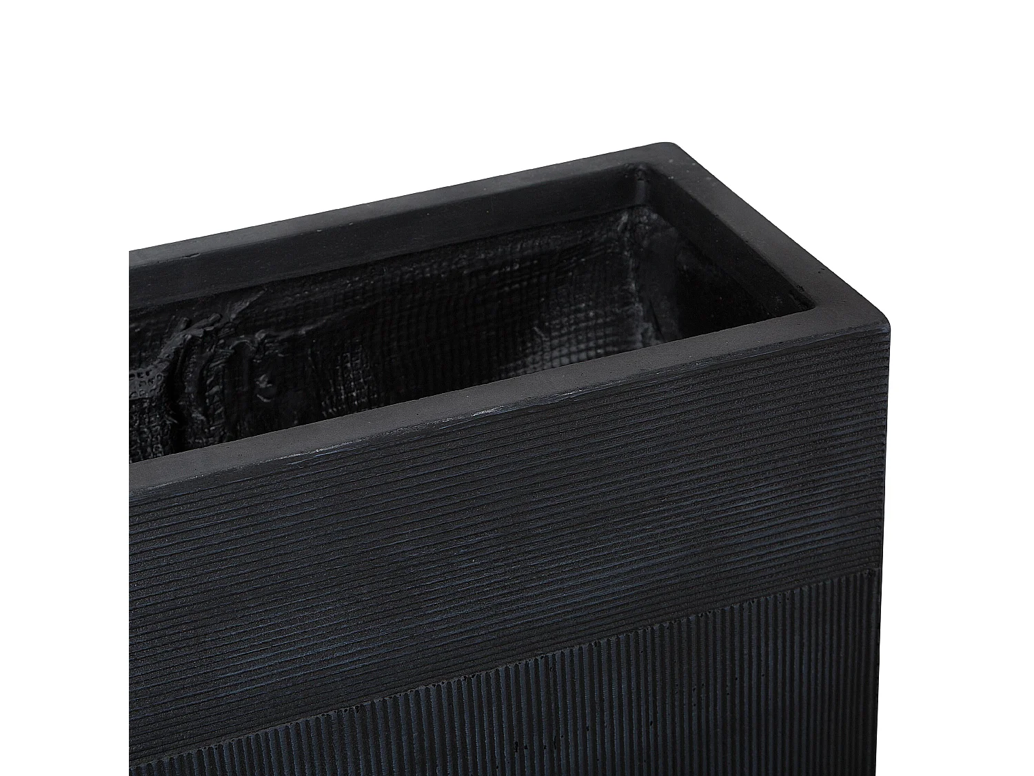 Plant Pot THIMENA 80 cm Black