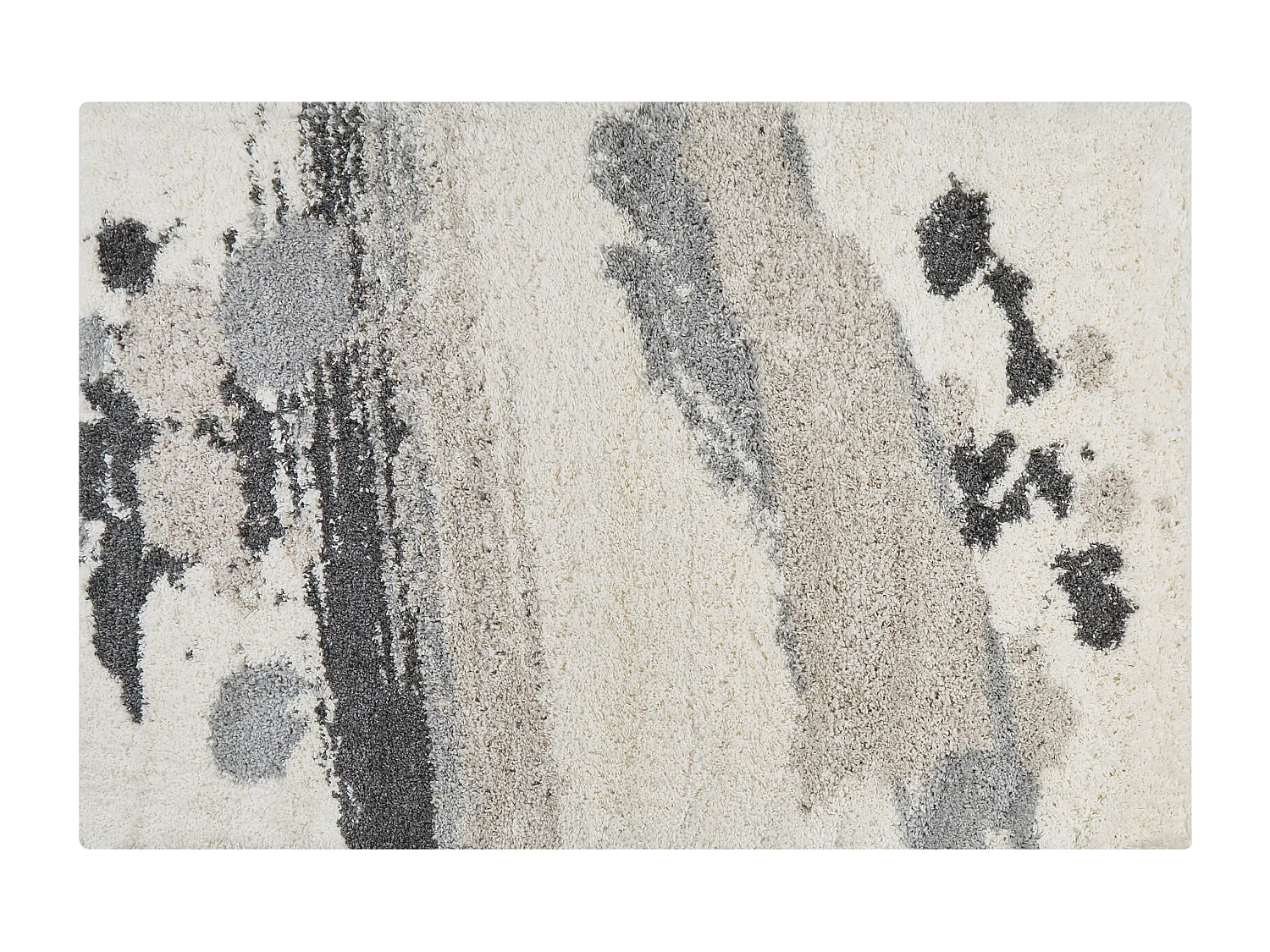 Tapis à poils longs GORIS Blanc 200 x 300 cm