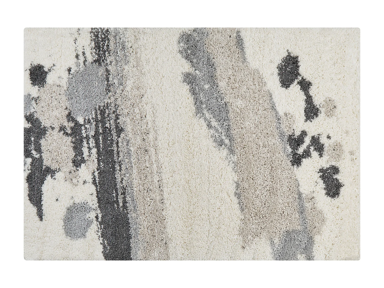 Tapis à poils longs GORIS Blanc 160 x 230 cm