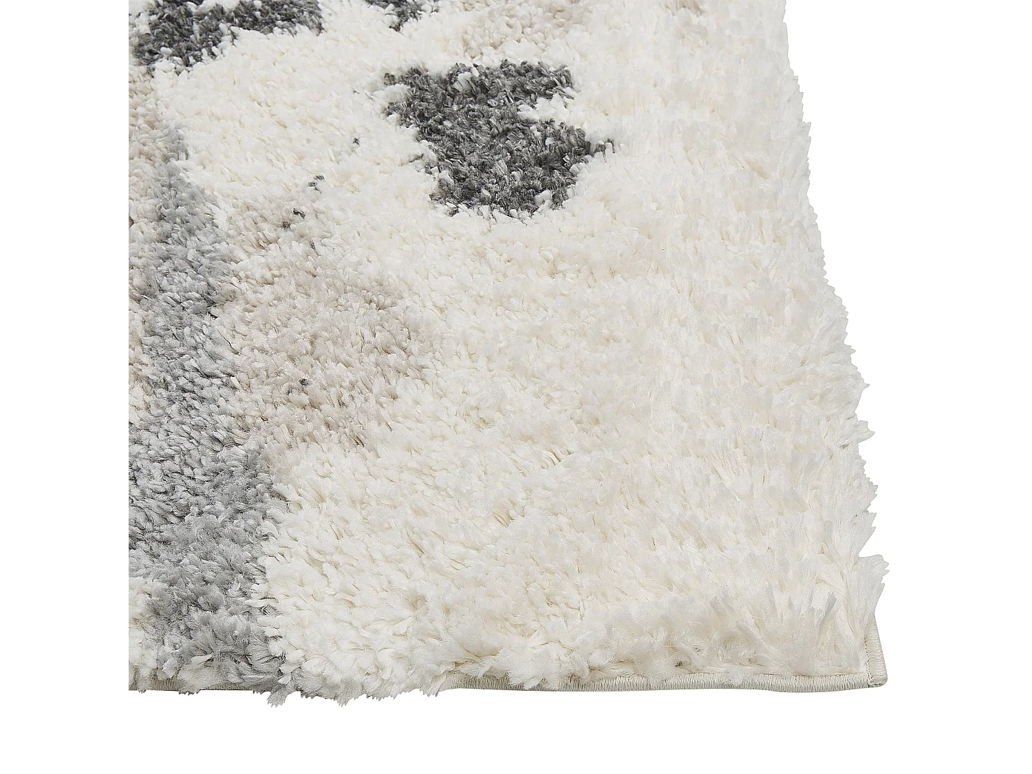 Tapis à poils longs GORIS Blanc 160 x 230 cm
