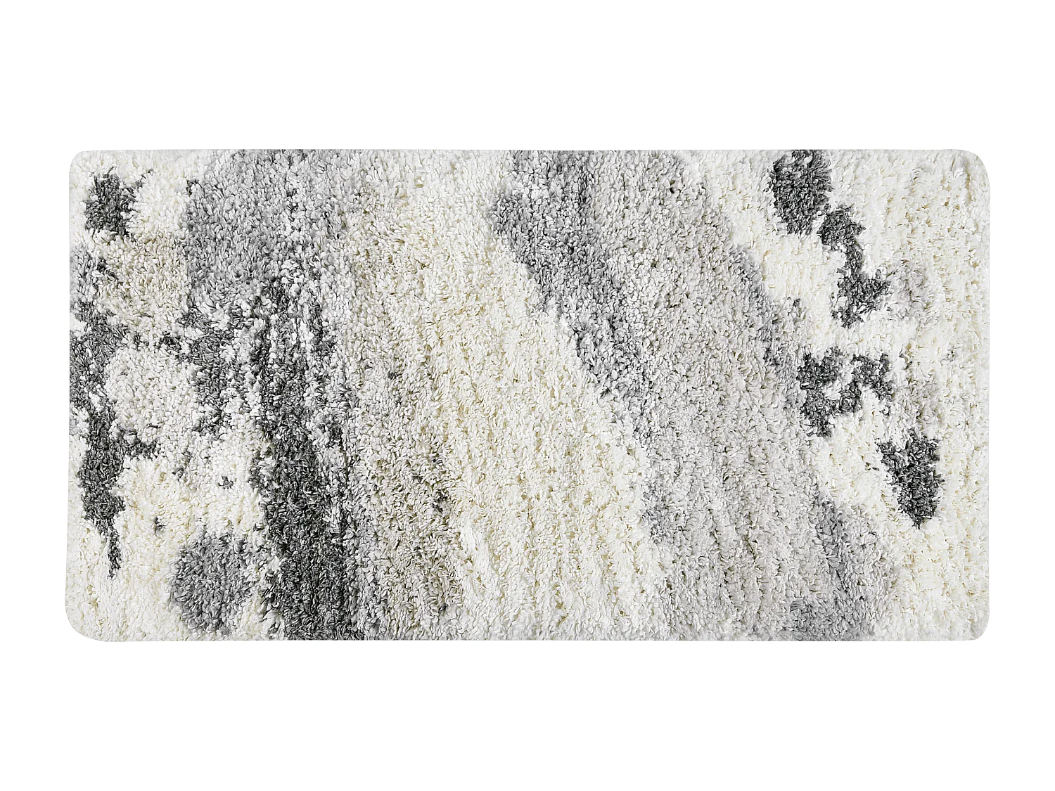 Tapis à poils longs GORIS Blanc 80 x 150 cm