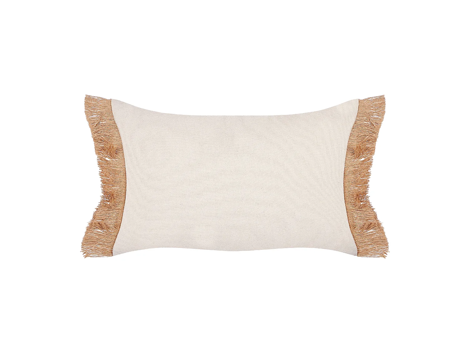 Zestaw 2 poduszek dekoracyjnych BOATH 30 x 50 cm Beżowy Jednolity