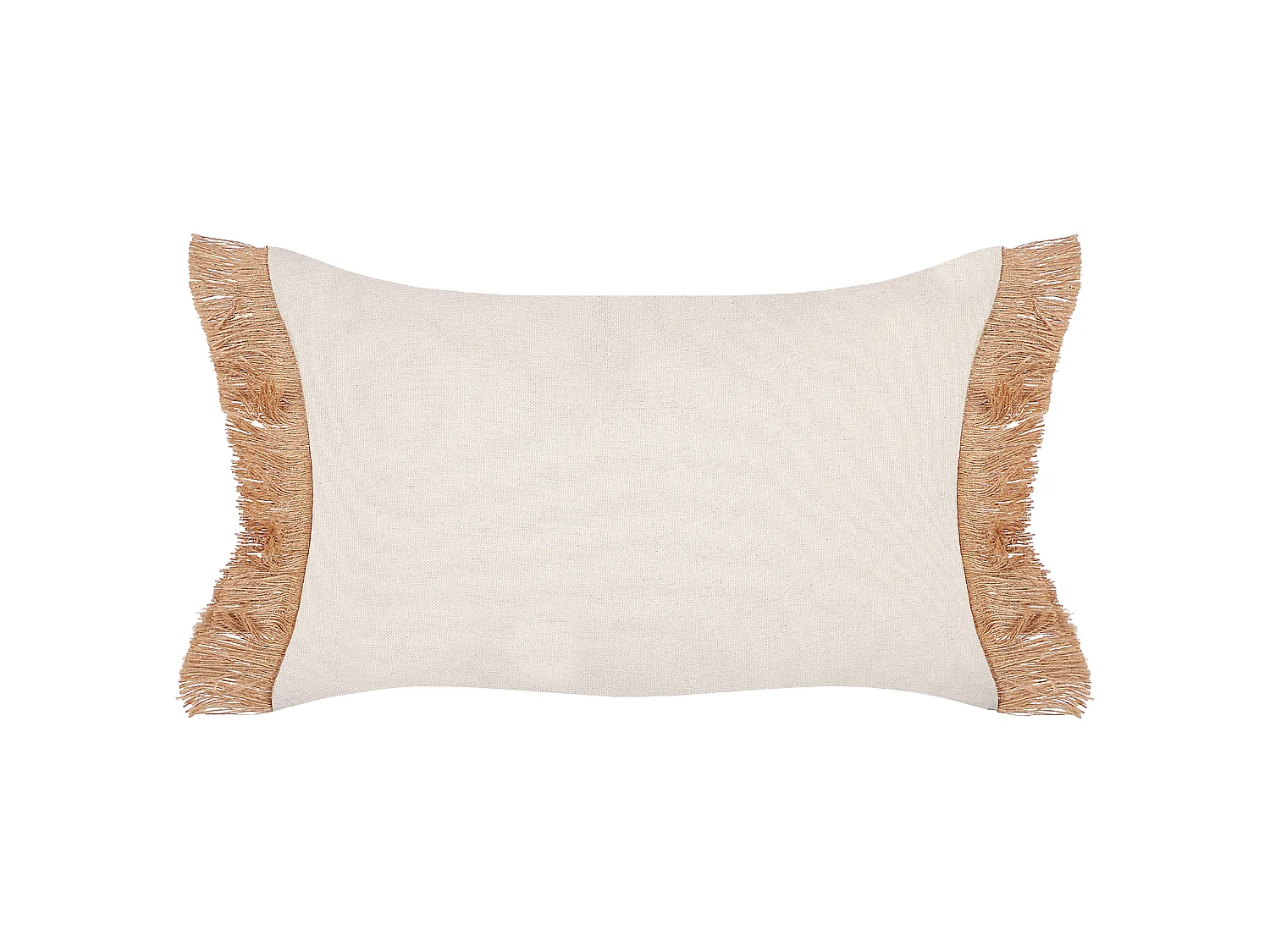 Lot de 2 coussins décoratifs BOATH 30 x 50 cm Beige Unicolore