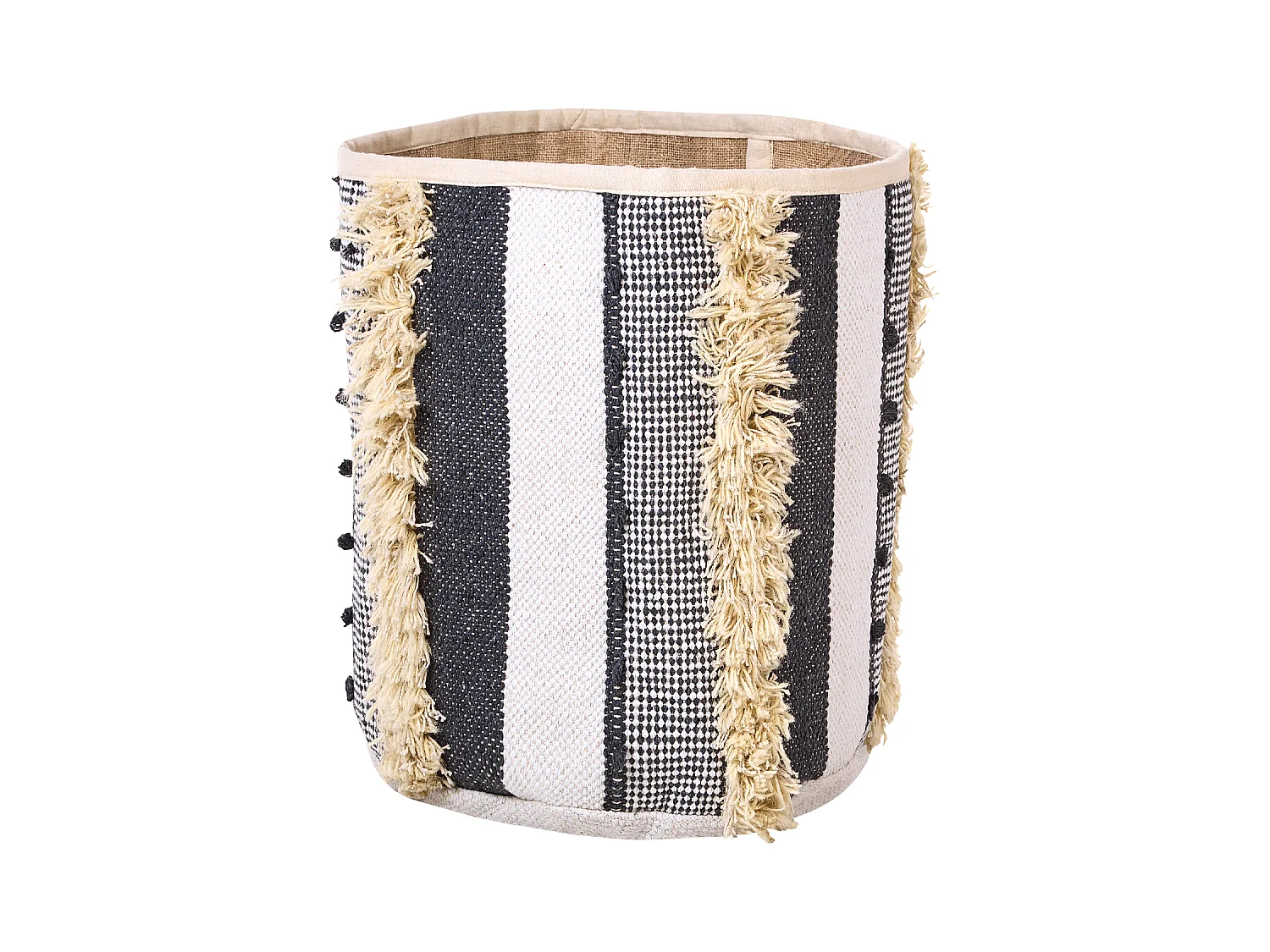 Zestaw 2 koszy KOTKAI Bawełna Szary