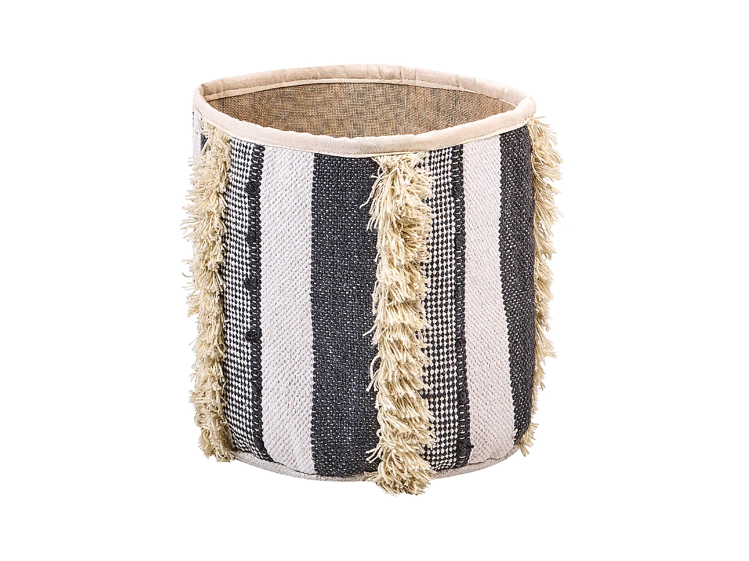 Zestaw 2 koszy KOTKAI Bawełna Szary