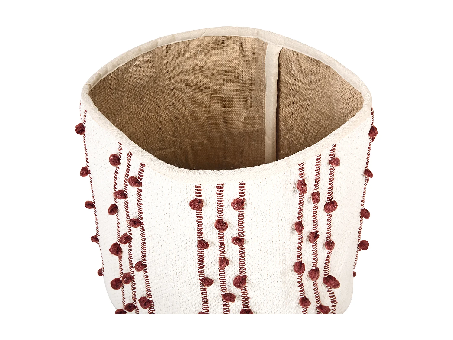 Set van 2 manden KHEL Katoen Beige