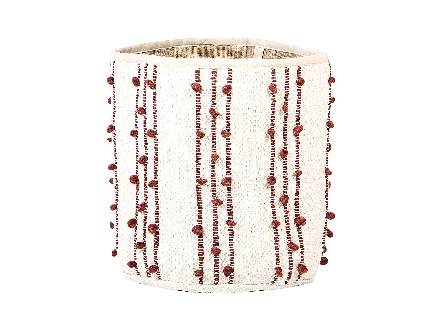 Lot de 2 paniers KHEL Coton Beige