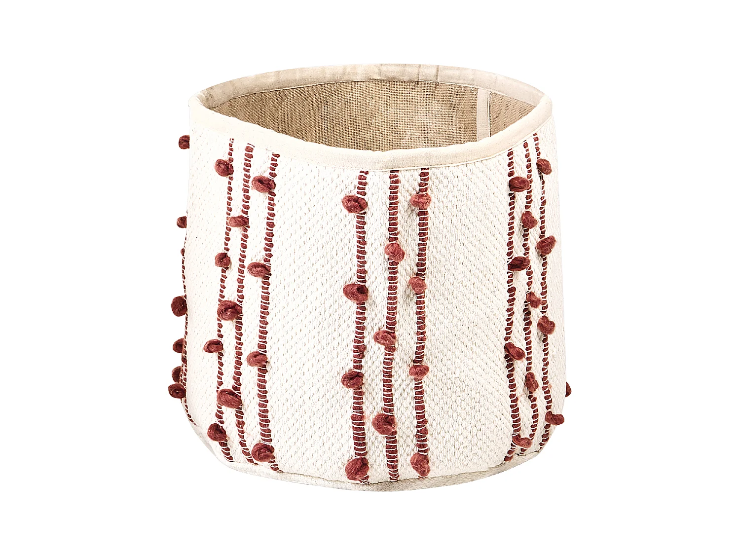 Lot de 2 paniers KHEL Coton Beige