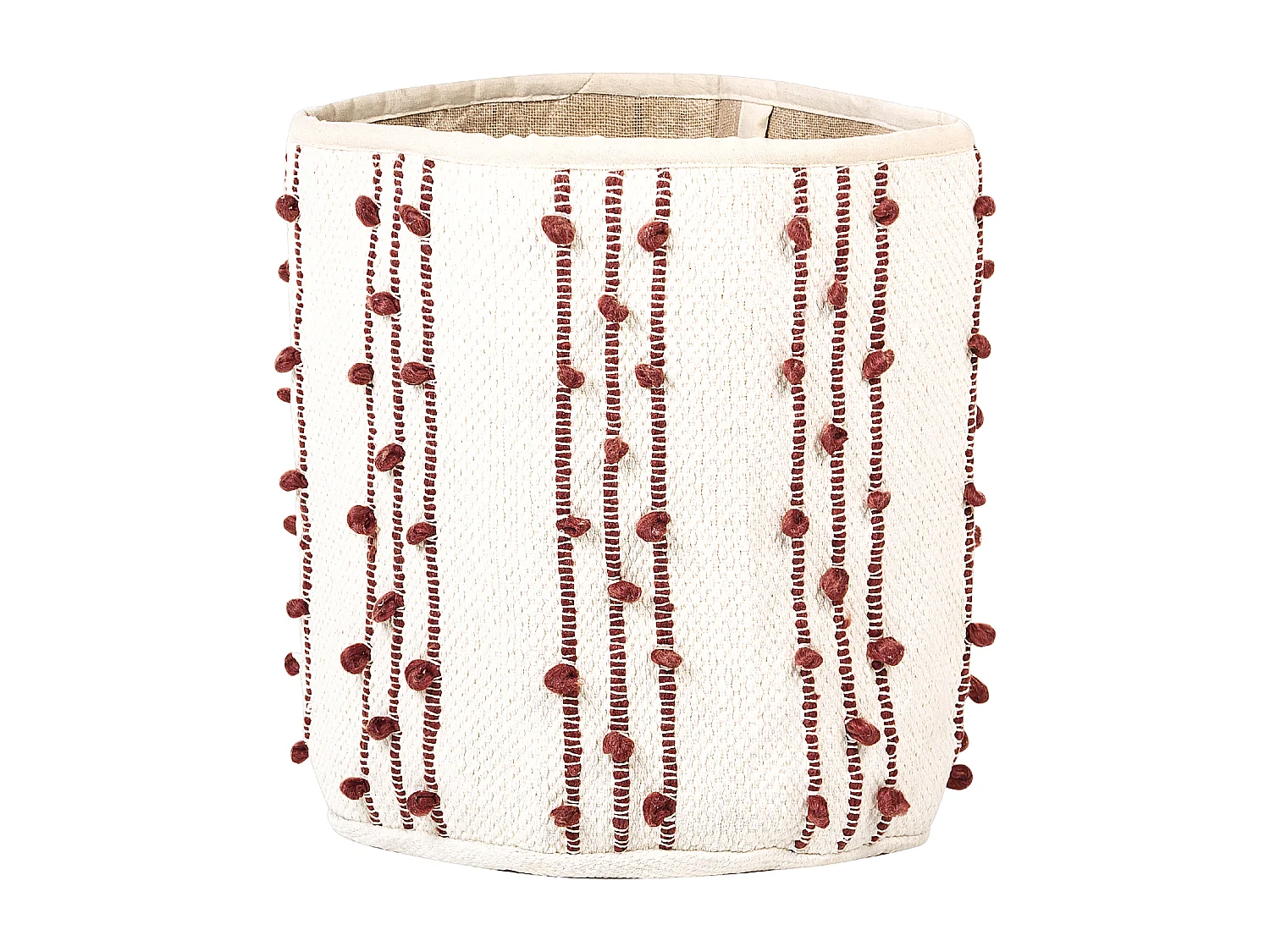 Lot de 2 paniers KHEL Coton Beige