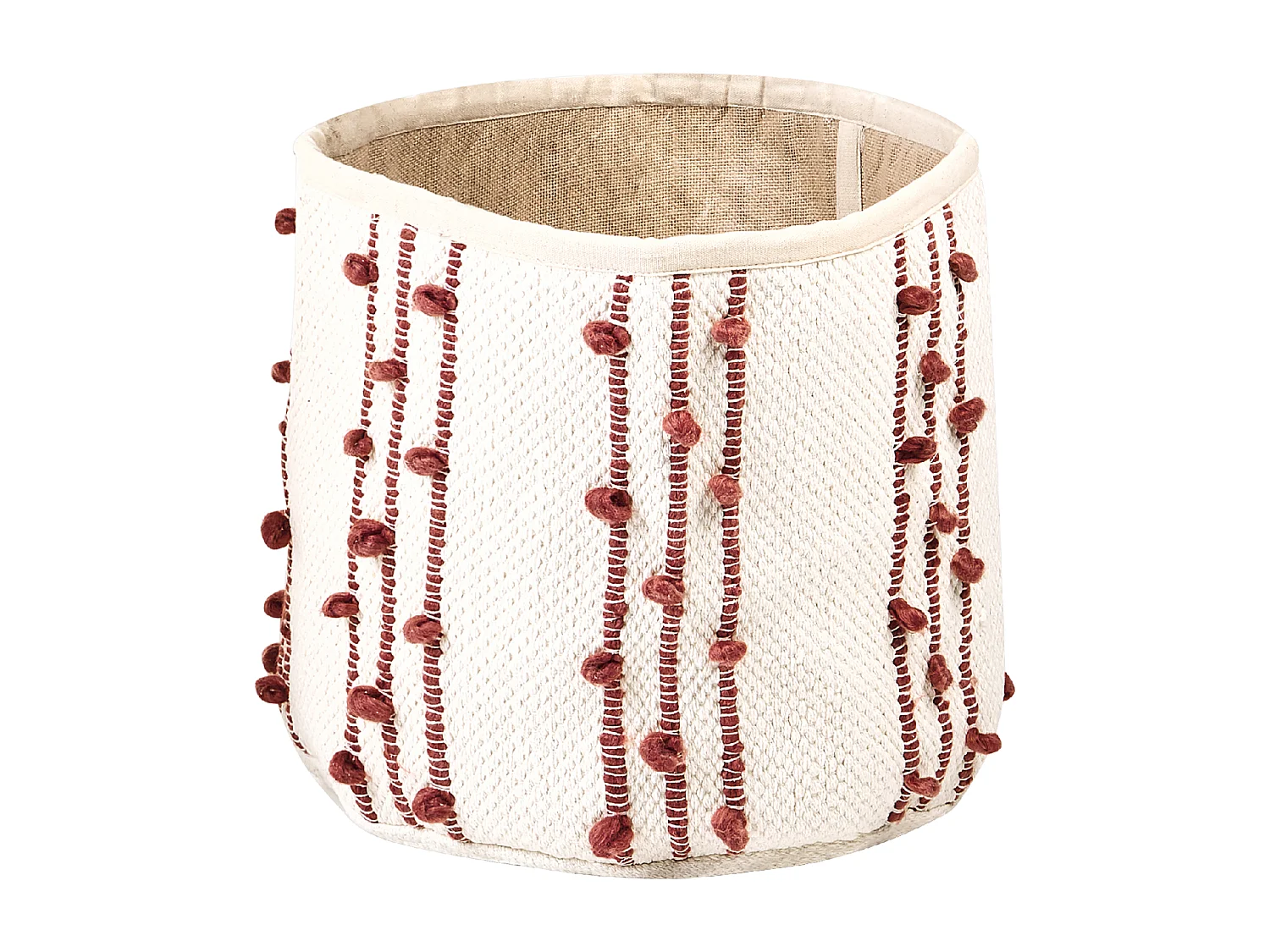 Lot de 2 paniers KHEL Coton Beige