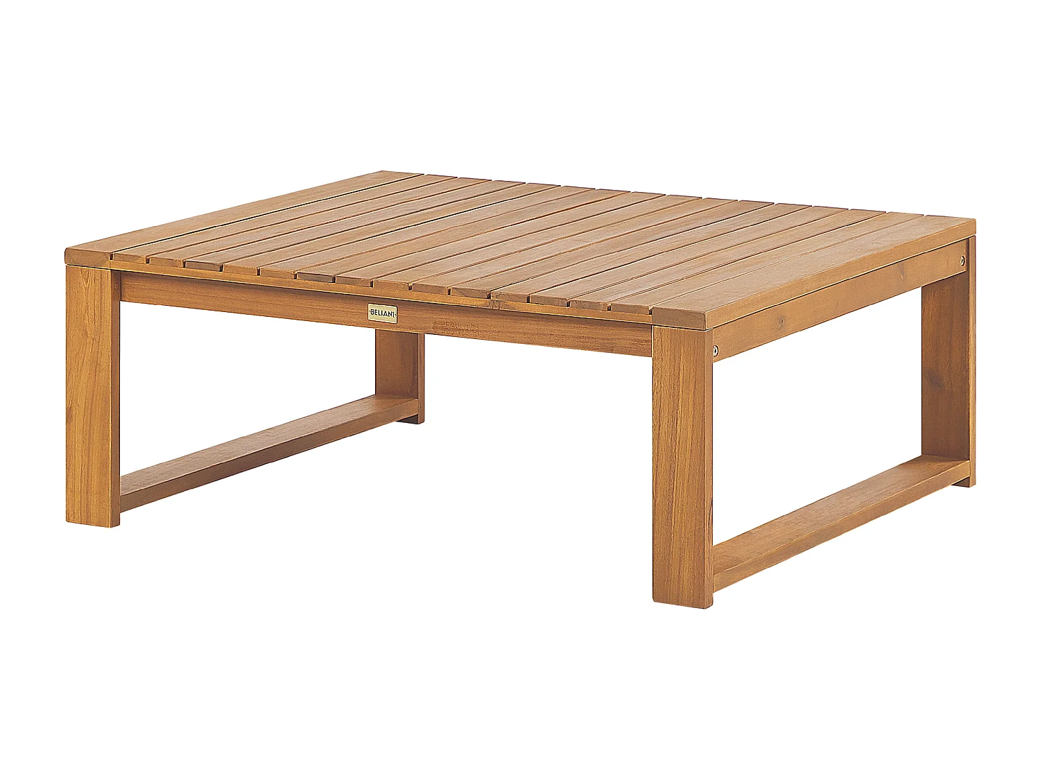 Tuintafel acaciahout lichtbruin 90 x 75 cm TIMOR II