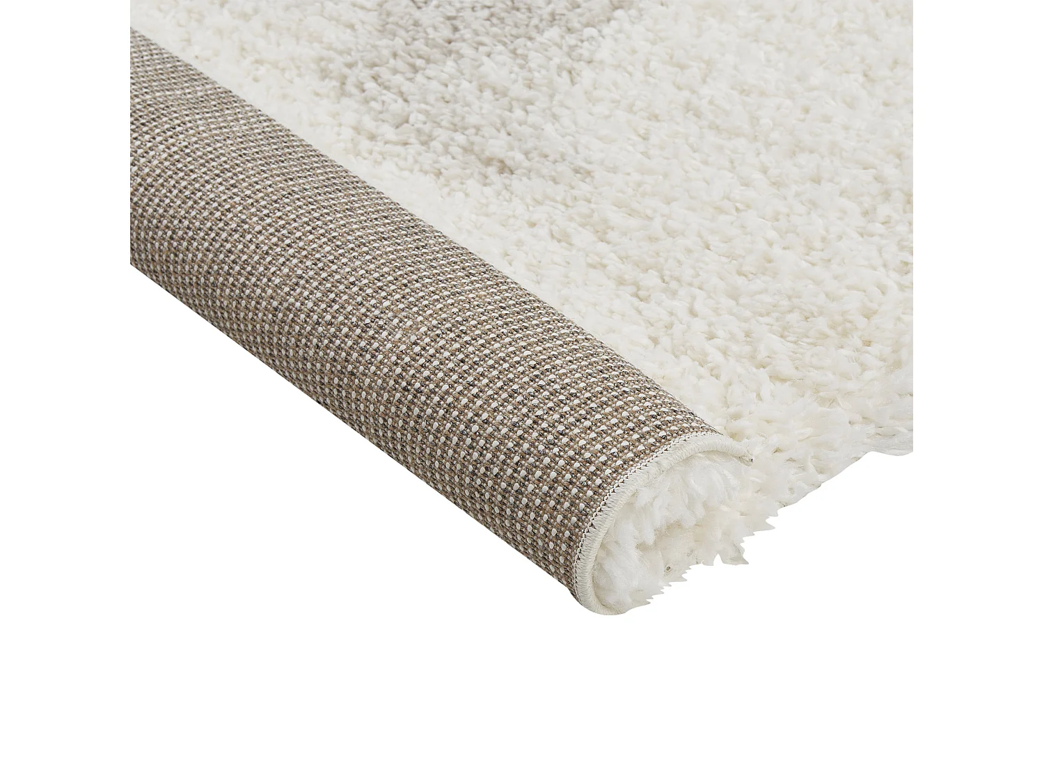 Tapis à poils longs MASIS Blanc 80 x 150 cm