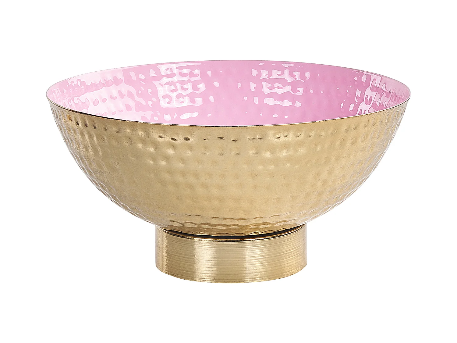 Set van 3 decoratieve schalen BARU Metaal Goud