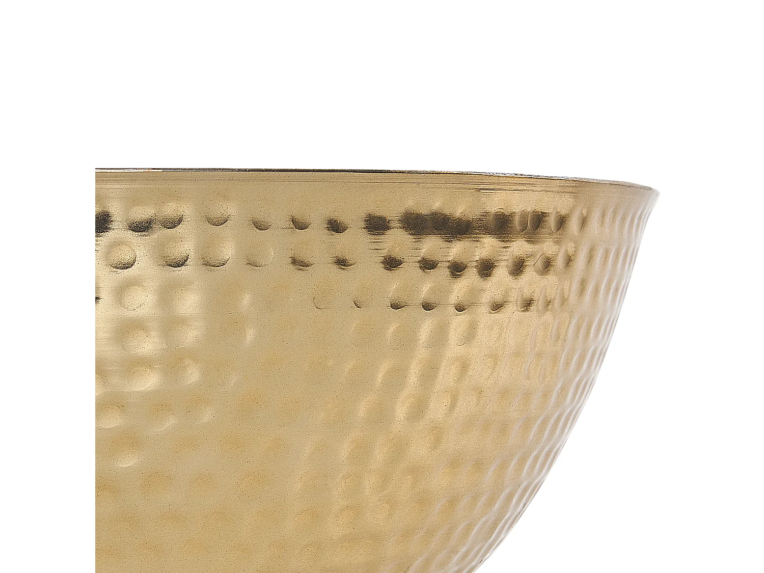 Lot de 3 bols décoratifs BARU Métal Doré