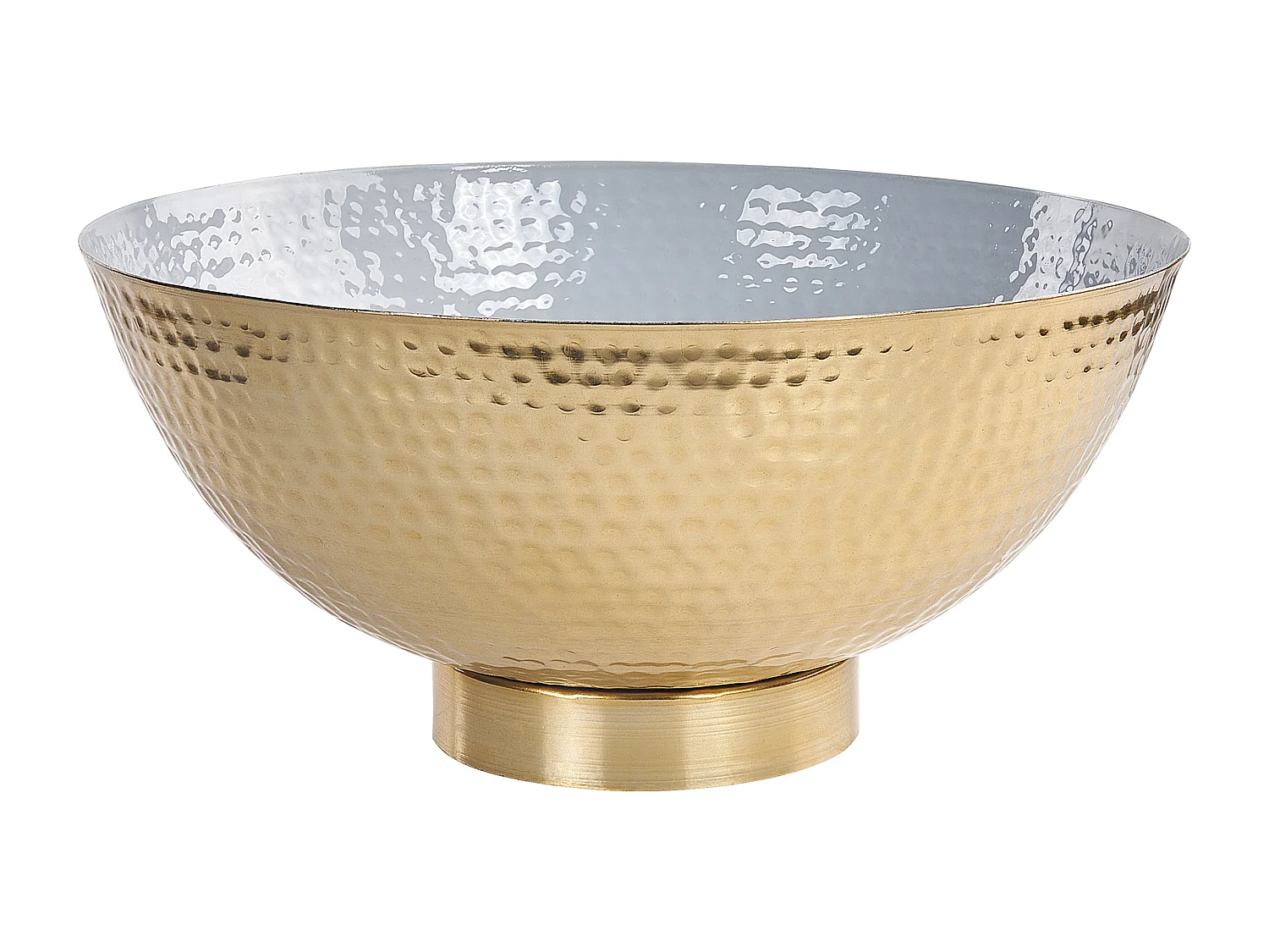 Set of 3 Decorative Bowls BARU Metal Dourado