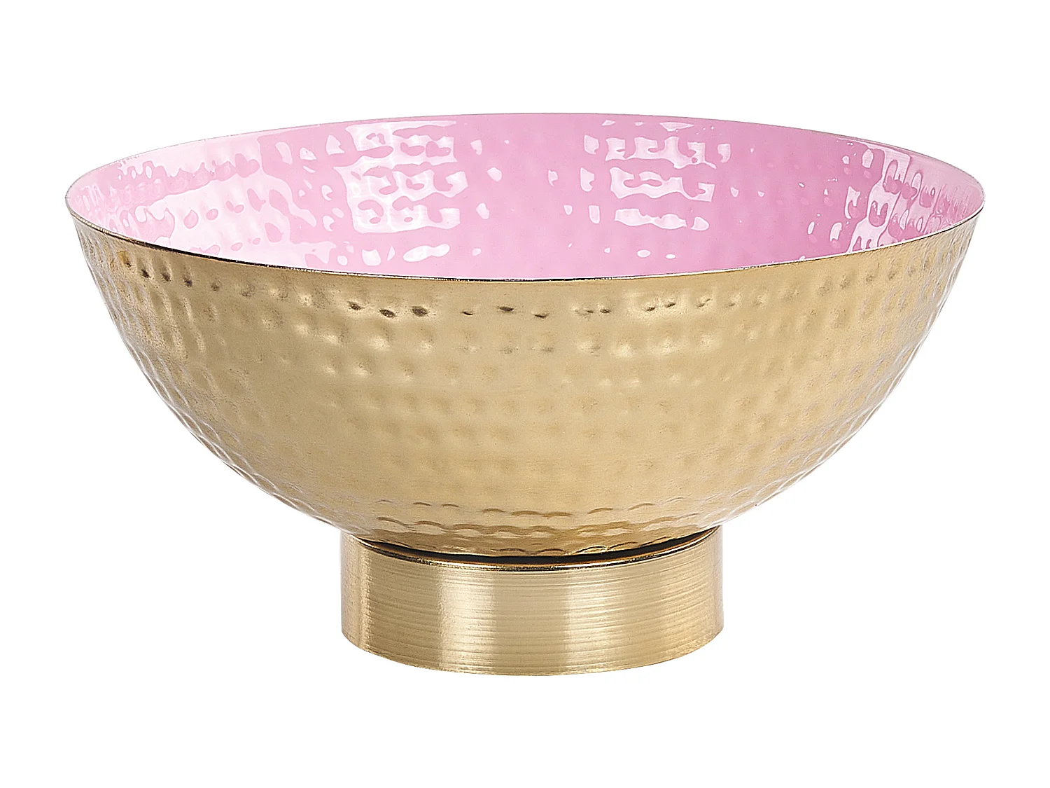 Set of 3 Decorative Bowls BARU Metal Dourado