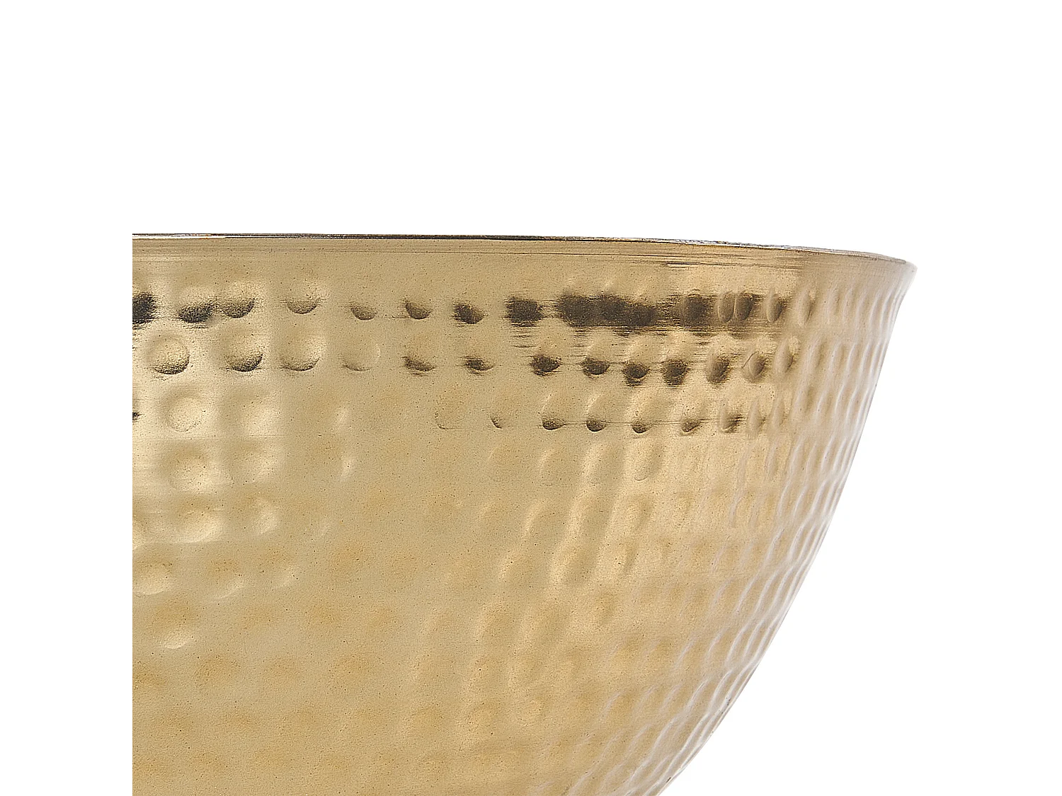 Lot de 3 bols décoratifs BARU Métal Doré