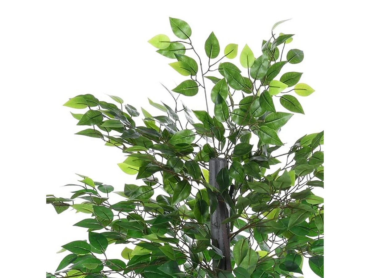 Árbol de ficus artificial verde 20x20x145 cm Outsunny