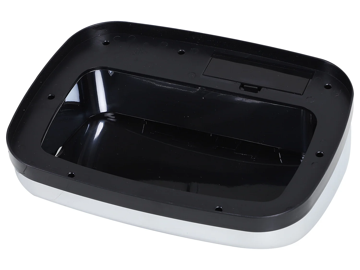 Cubo de basura plata 33x25x58 cm HOMCOM