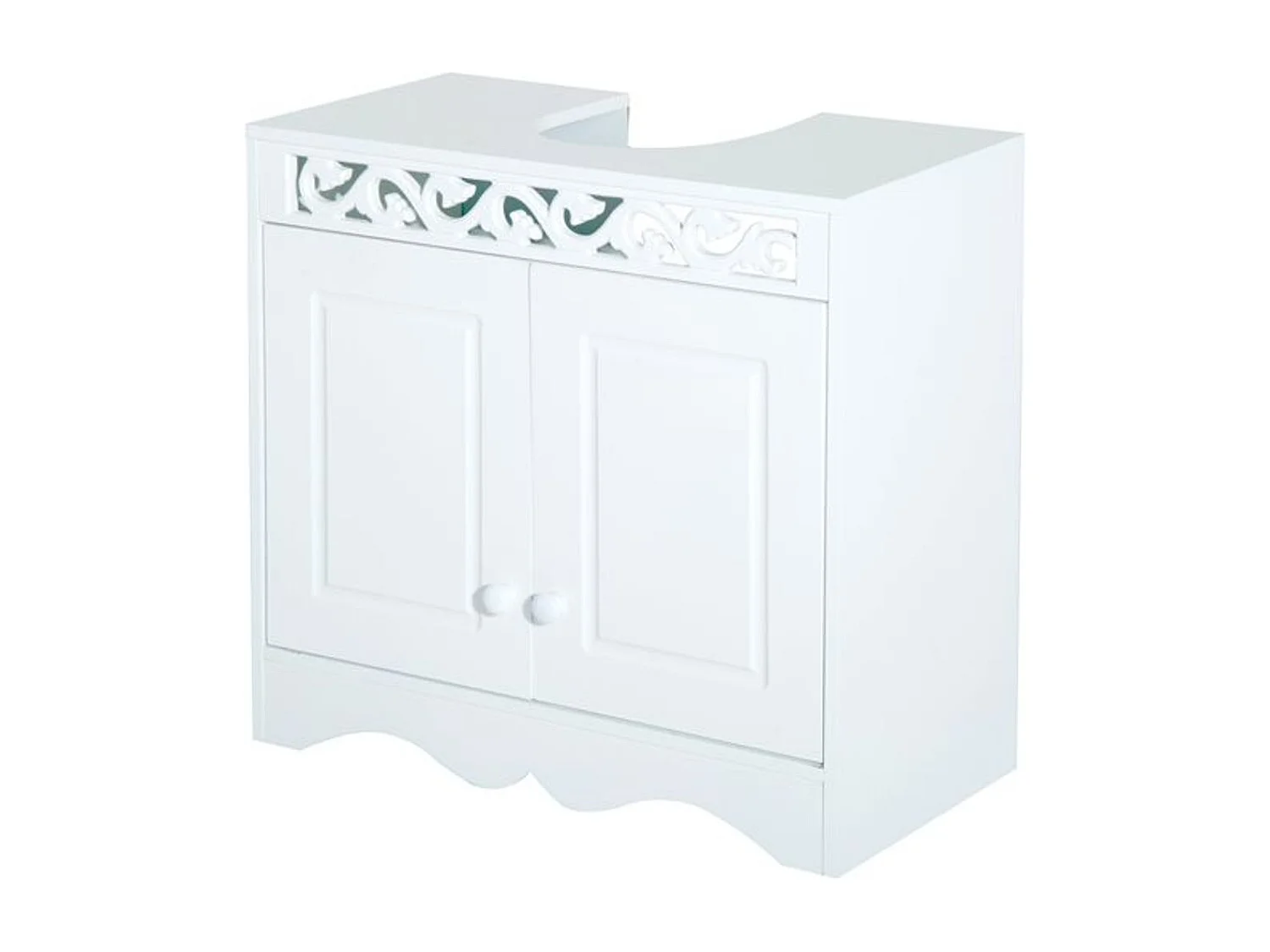 Armario de baño blanco 60x30x56cm HOMCOM