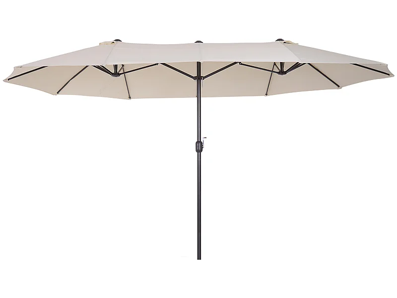 Beige 460x270x240cm Parasol - UV-bescherming voor de tuin