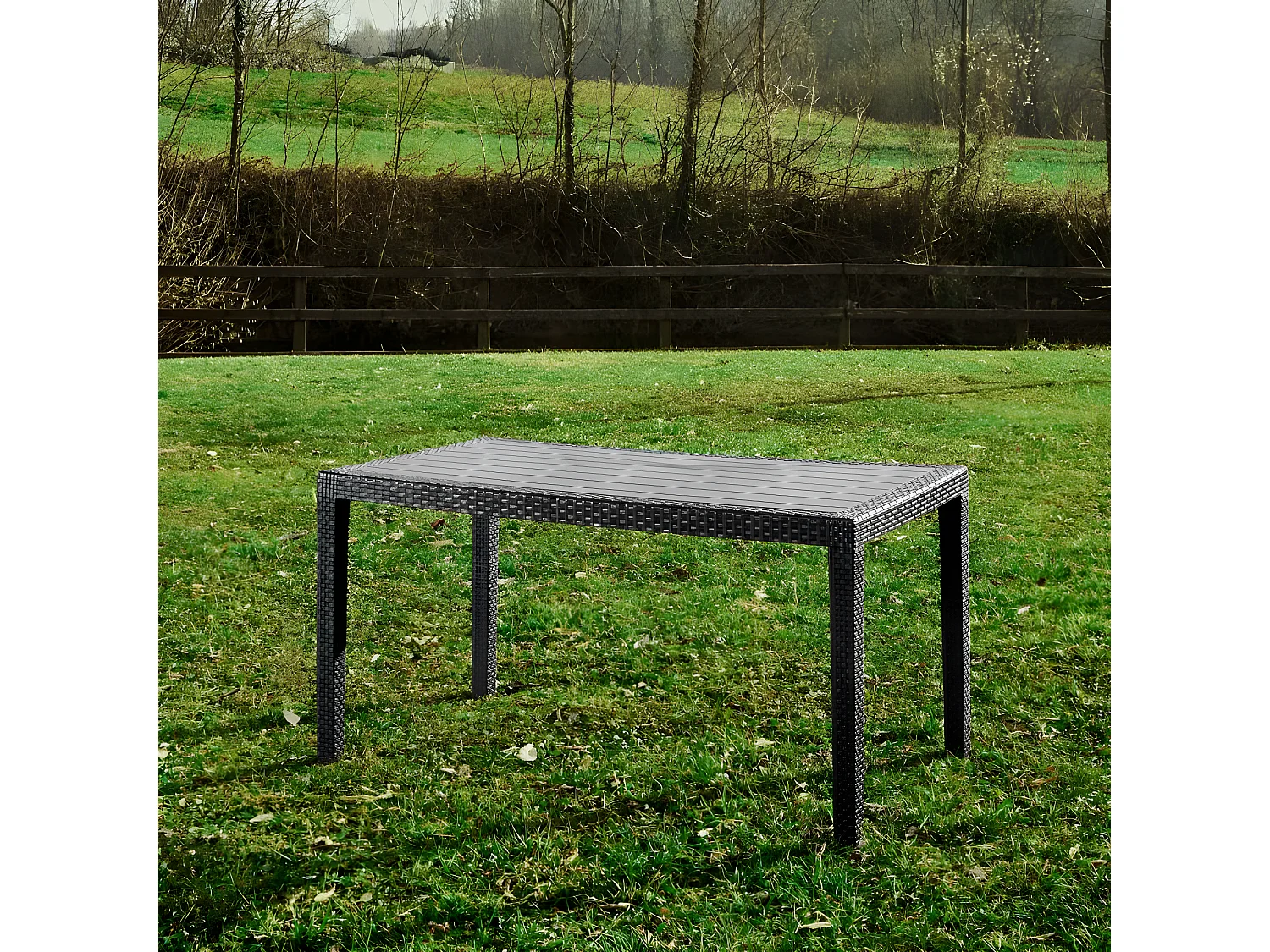 Mesa de exterior Malu Antracita