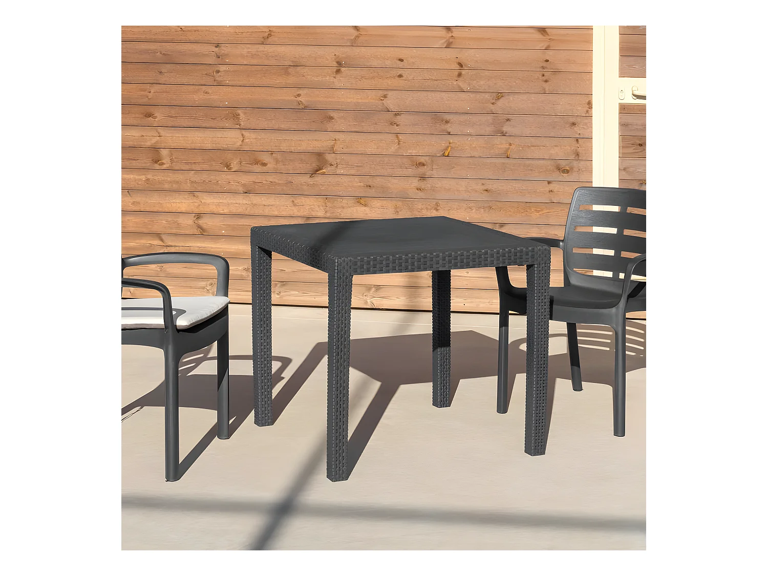 Mesa de exterior Kona Antracita