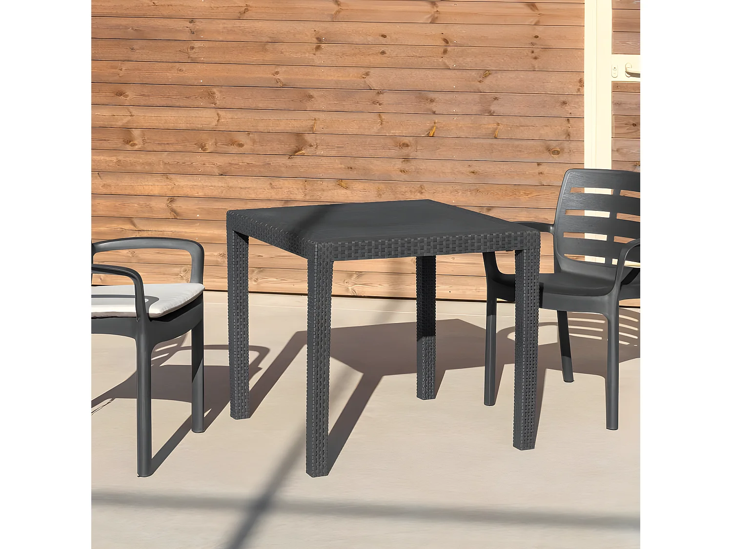 Mesa de exterior Kona Antracita