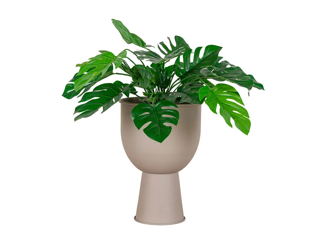 Amalfi bloeiwijze Ø19cm zandkleurig.