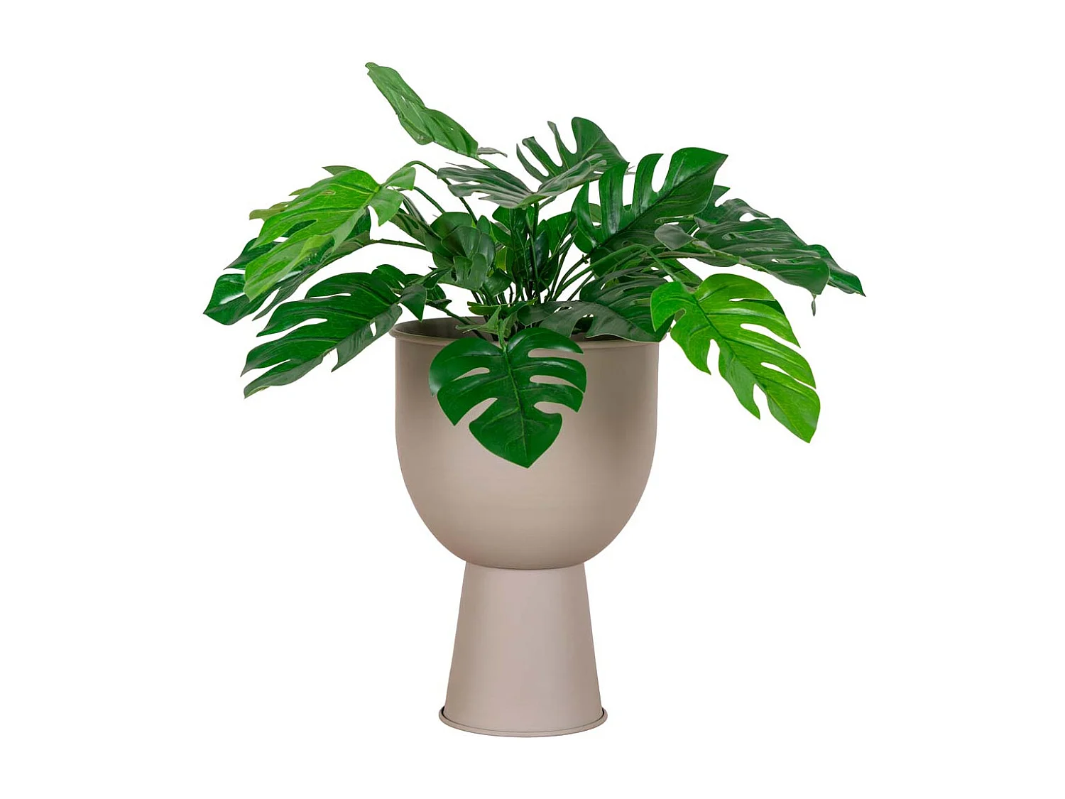 Amalfi Blumenstand Ø19cm sandfarben.