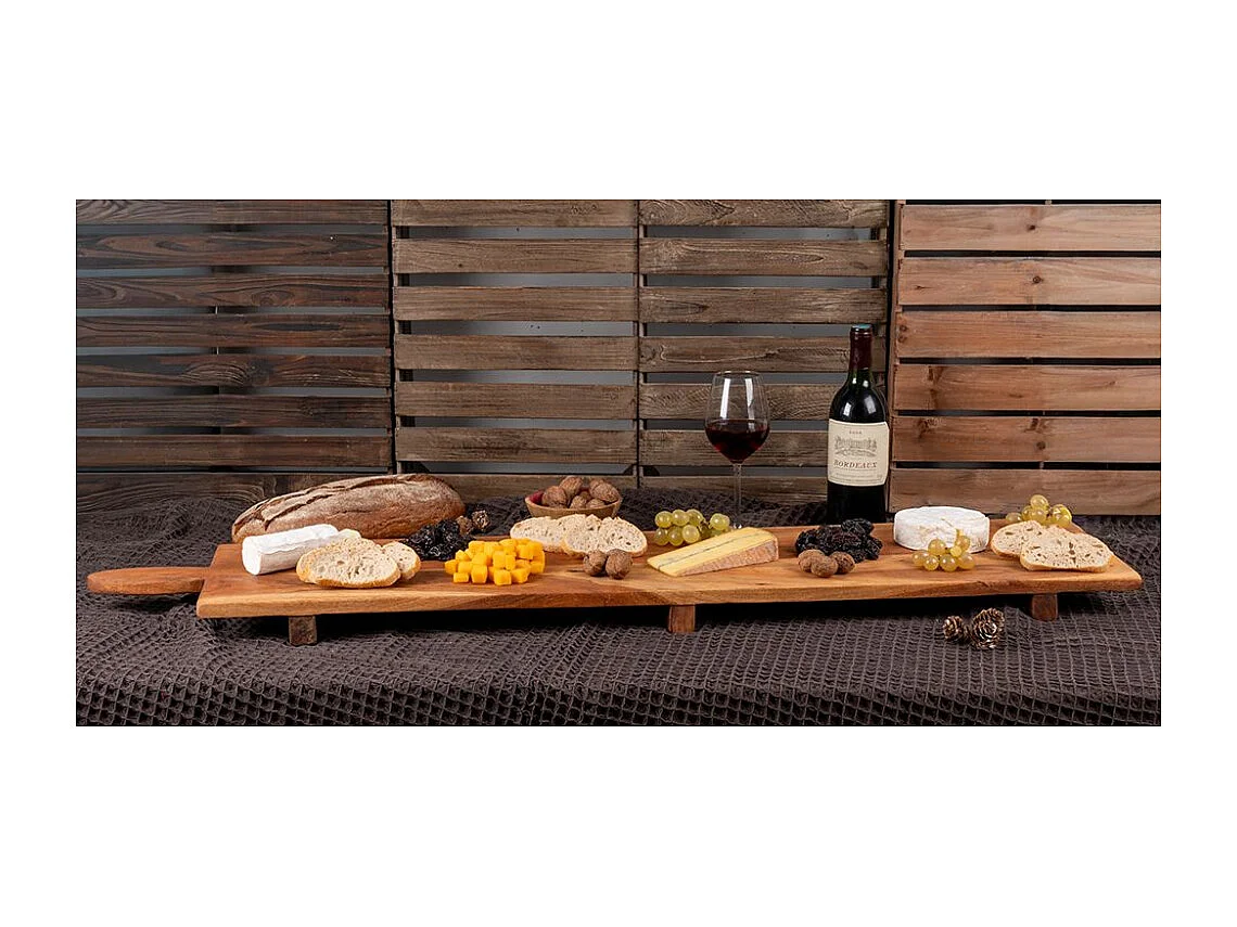 Maxi planche à découper en bois d'acacia