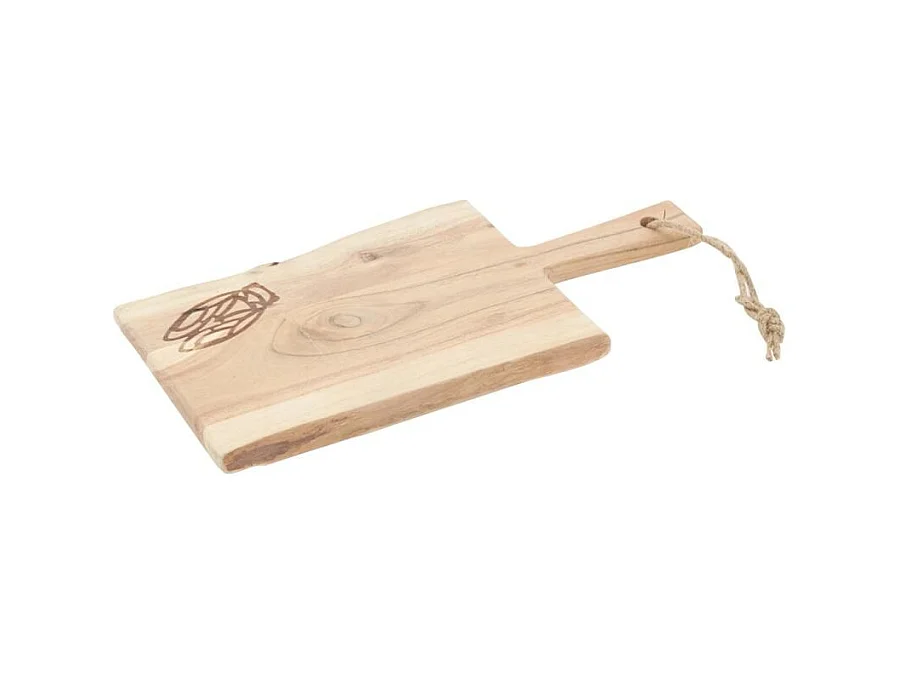 Planche à découper en bois d'acacia - Cigale Petit modèle