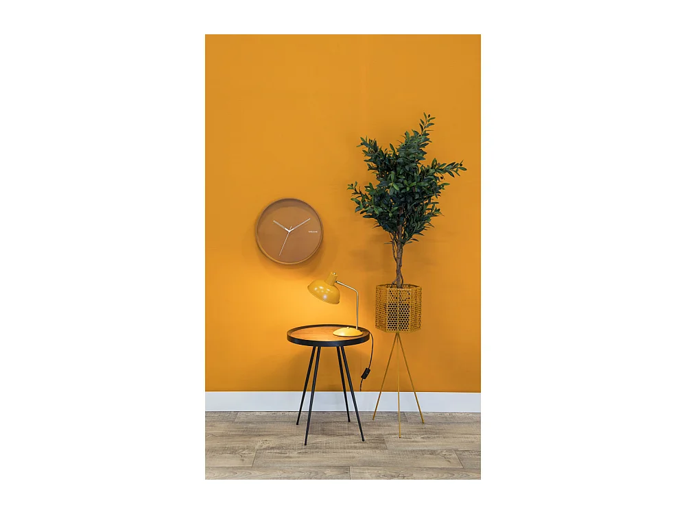 Hood - Lampe à poser en métal : Couleur - Jaune curry