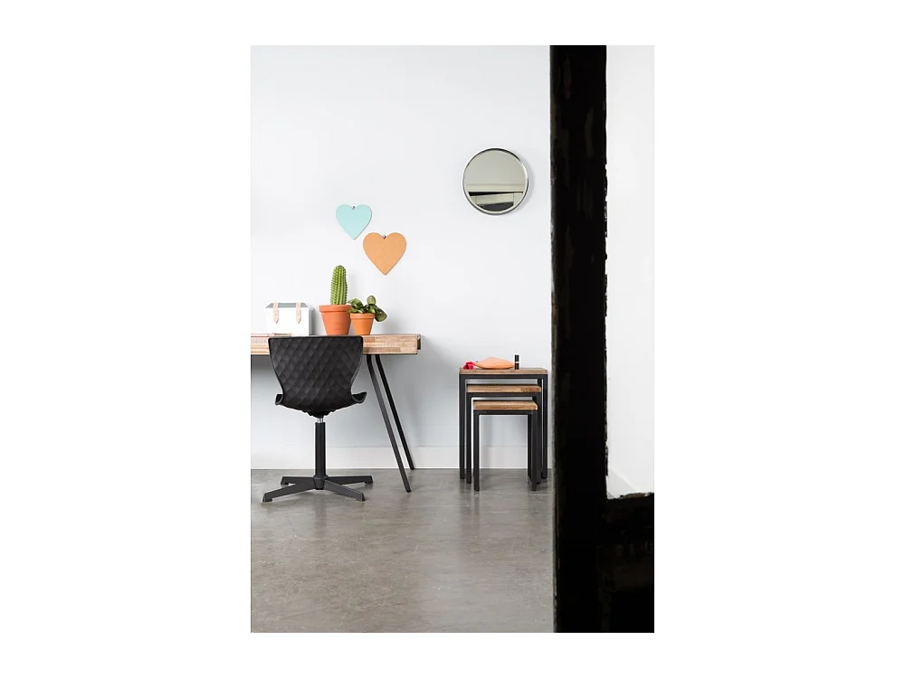 Suri - Table à manger en teck recyclé 200x90cm - Couleur - Bois