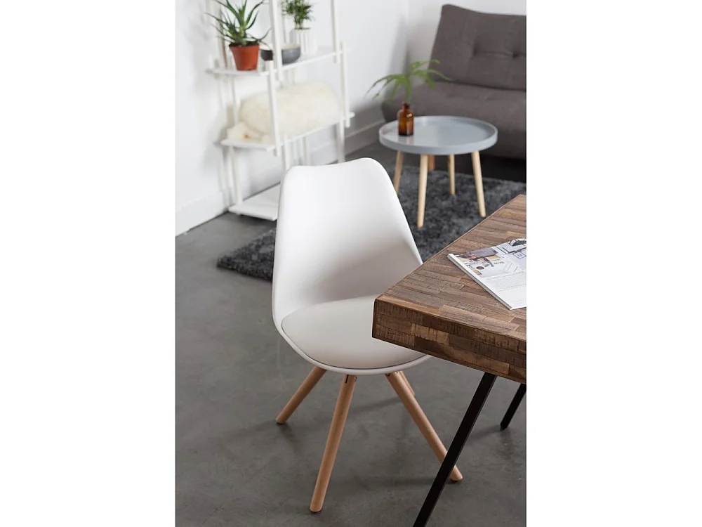 Suri - Table à manger en teck recyclé 200x90cm - Couleur - Bois