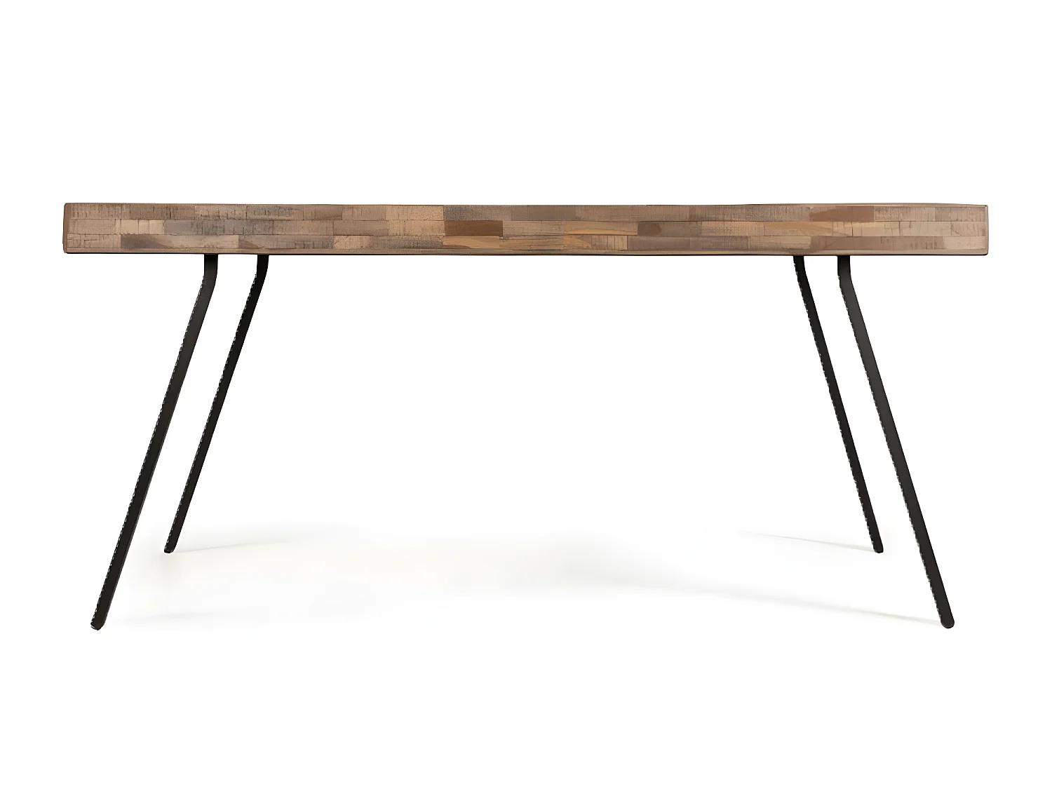 Suri - Table à manger en teck recyclé 220x100cm - Couleur - Bois