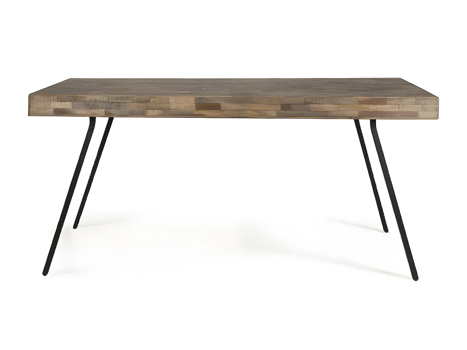 Suri - Table à manger en teck recyclé 220x100cm - Couleur - Bois