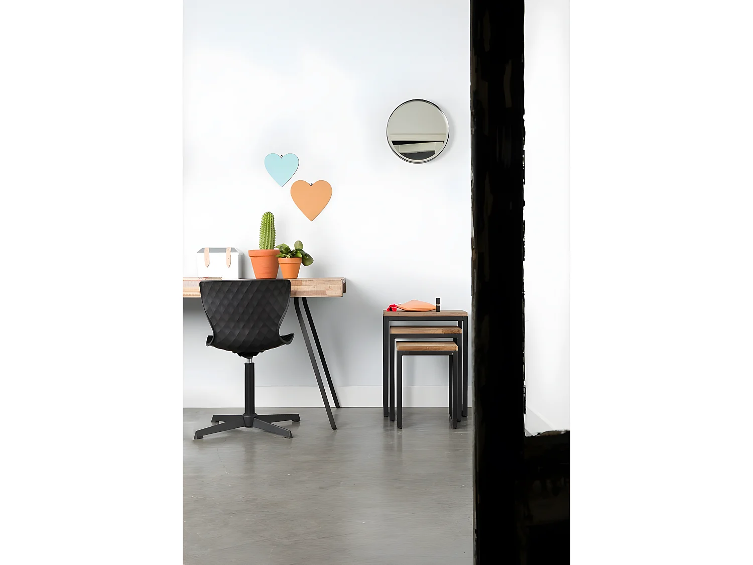 Suri - Table à manger en teck recyclé 220x100cm - Couleur - Bois