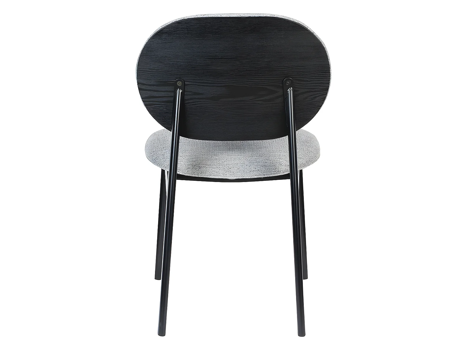 Spike - Chaise en tissu - Gris clair