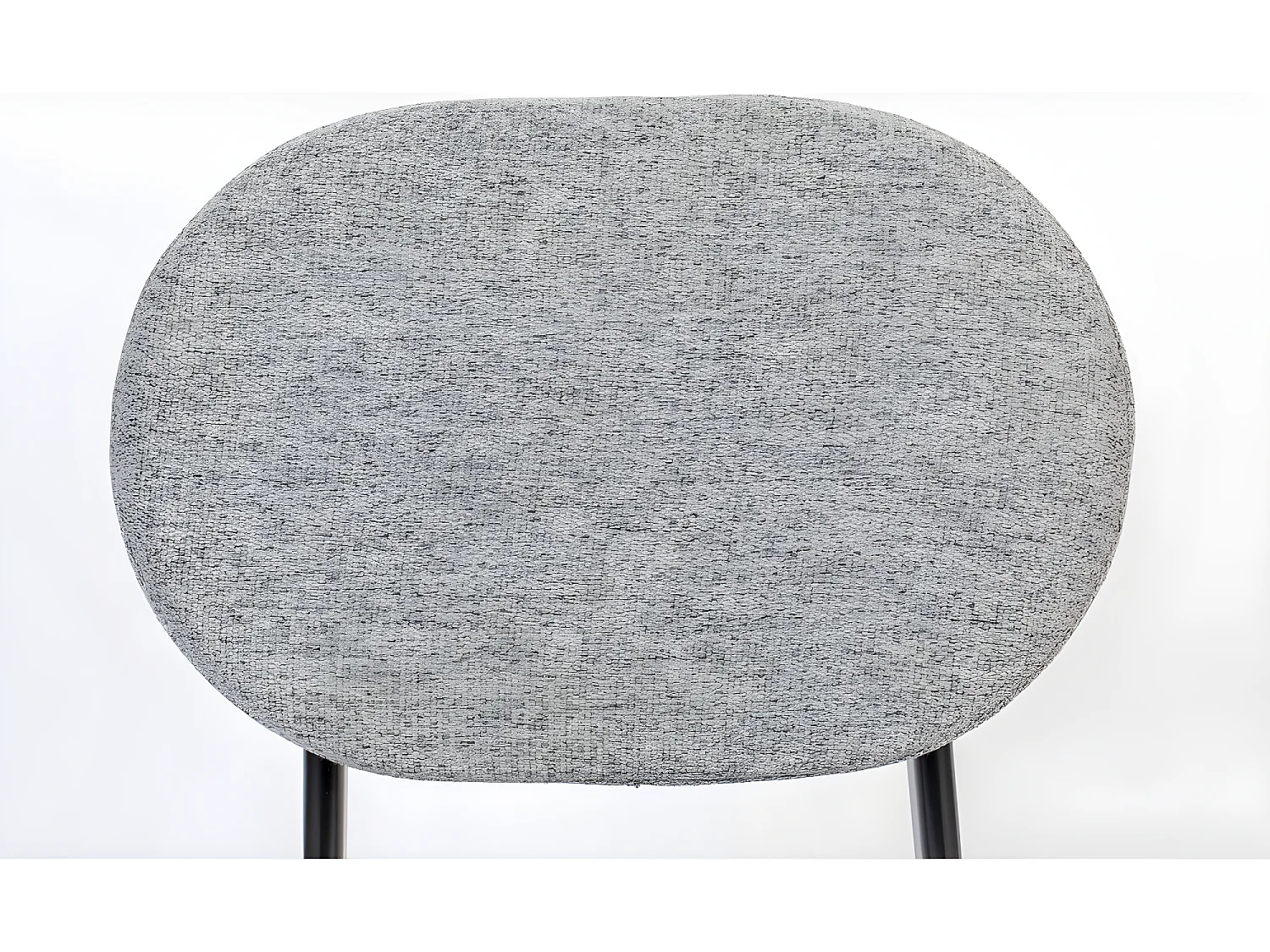 Spike - Chaise en tissu - Gris clair