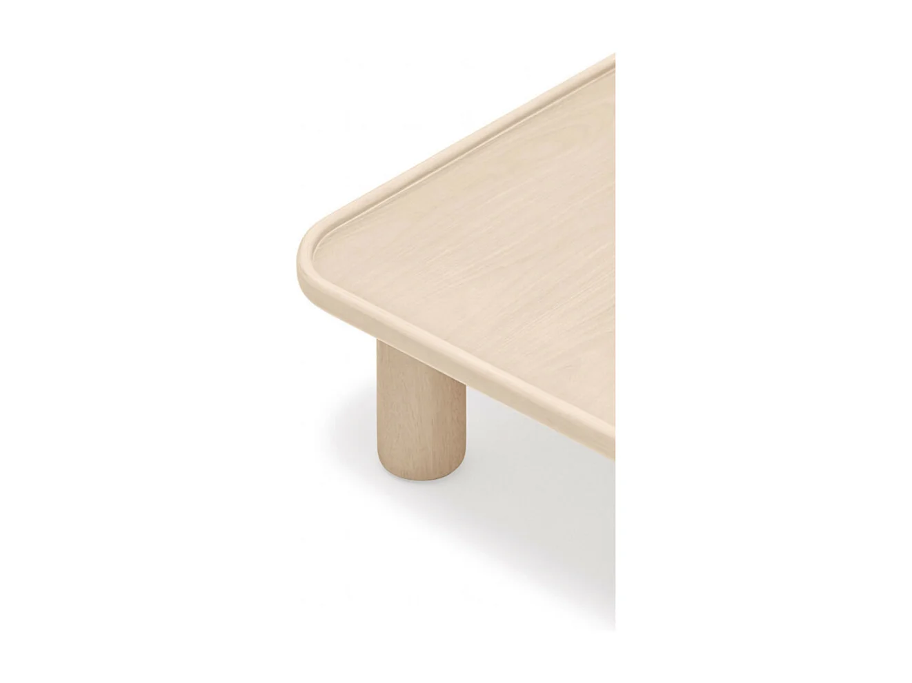 Nest - 2 tables basses gigognes carrées en bois - Couleur - Bois clair