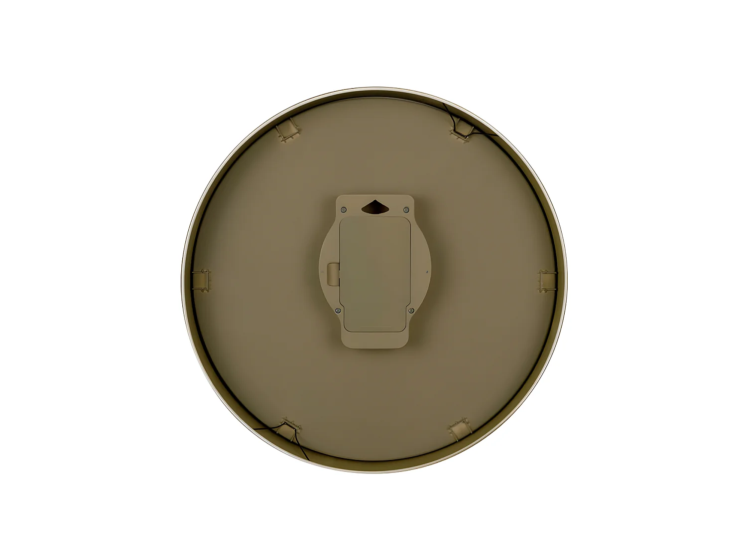 Zegar ścienny Mr. Green Numbers - Moss green - Ø37,5cm